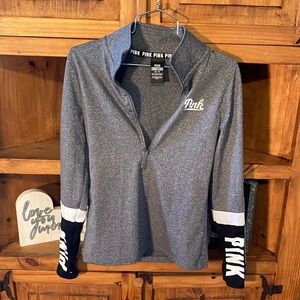 VS PINK 1/2 Pullover SIZE XSMALL